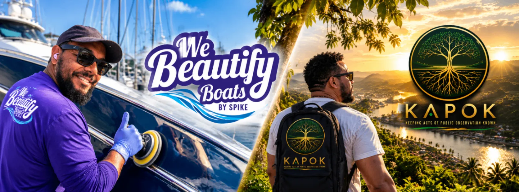 We Beautify Boats and K.A.P.O.K. Jamaica feature banner